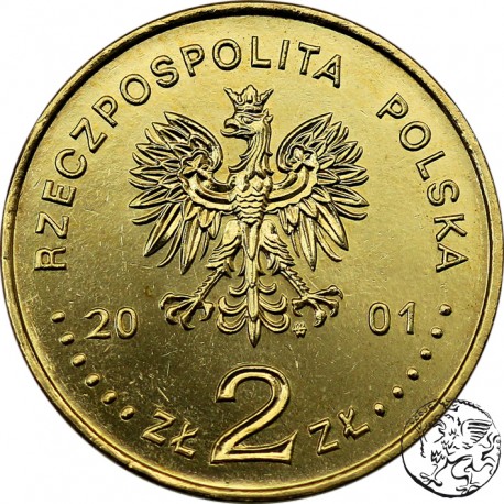 III RP, 2 złote, 2001, Trybunał Konstytucyjny