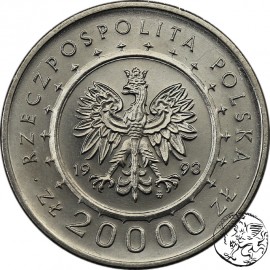 III RP, 20 000, 1993, Zamek w Łańcucie