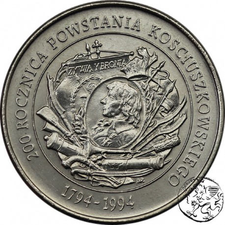 III RP, 20 000 zł, 1994, Powstanie Kościuszkowskie