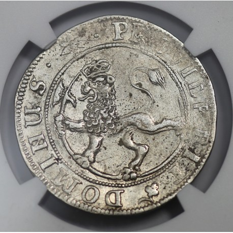 Norwegia, 4 marki (korona), 1689, Christian V