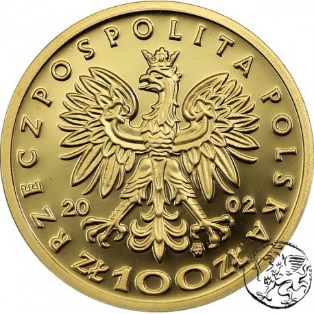 III RP, 100 złotych, 2002, Kazimierz III Wielki