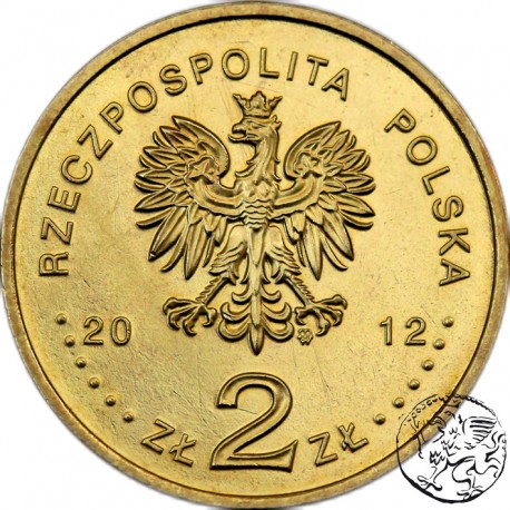 III RP, 2 złote, 2012, Euro 2012