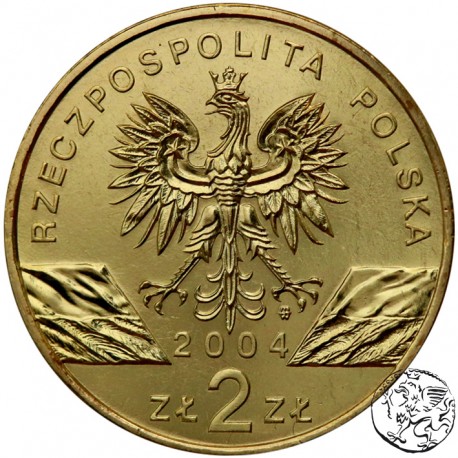 III RP, 2 złote, 2004, Morświn