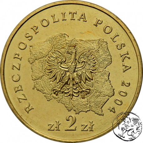 III RP, 2 złote, 2004, Województwo Podlaskie