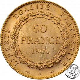 Francja, 50 franków, 1904 A