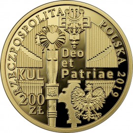 Polska, 200 złotych, 2019, Katolicki Uniwersytet Lubelski (KUL)