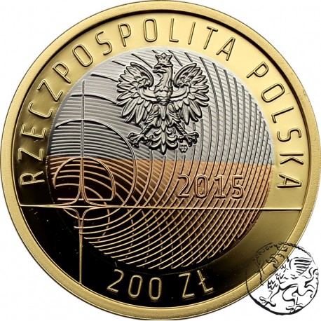 Polska, III RP, 200 złotych, 2015, Politechnika Warszawska