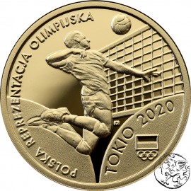 III RP, 200 złotych, 2021, Olimpiada Tokio 2020