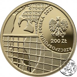 III RP, 200 złotych, 2021, Olimpiada Tokio 2020