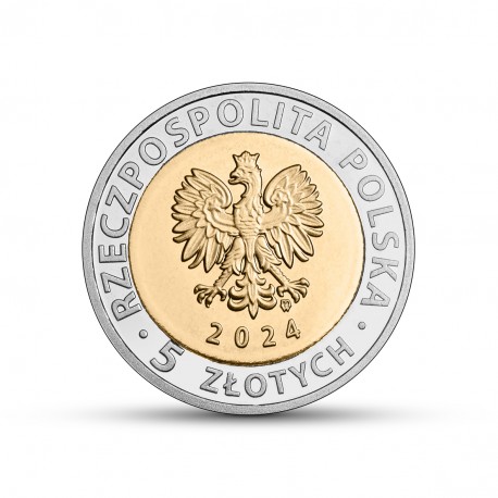 III RP, 5 złotych, 2024, Odkryj Polskę – Zamek w Łańcucie