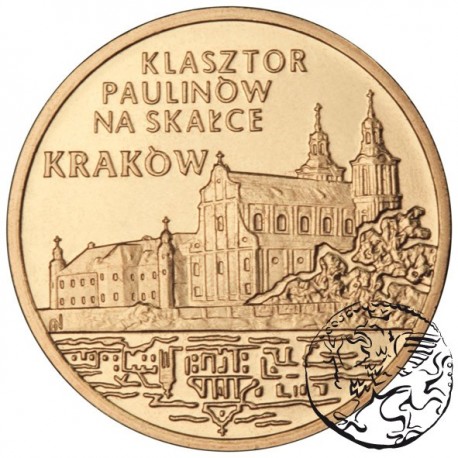 III RP, 2 złote, 2011, Kraków - klasztor paulinów