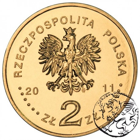 III RP, 2 złote, 2011, Kalisz - klasztor franciszkanów